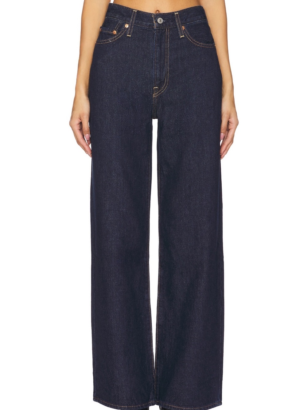 Levi Ribcage Wide Leg Jeans